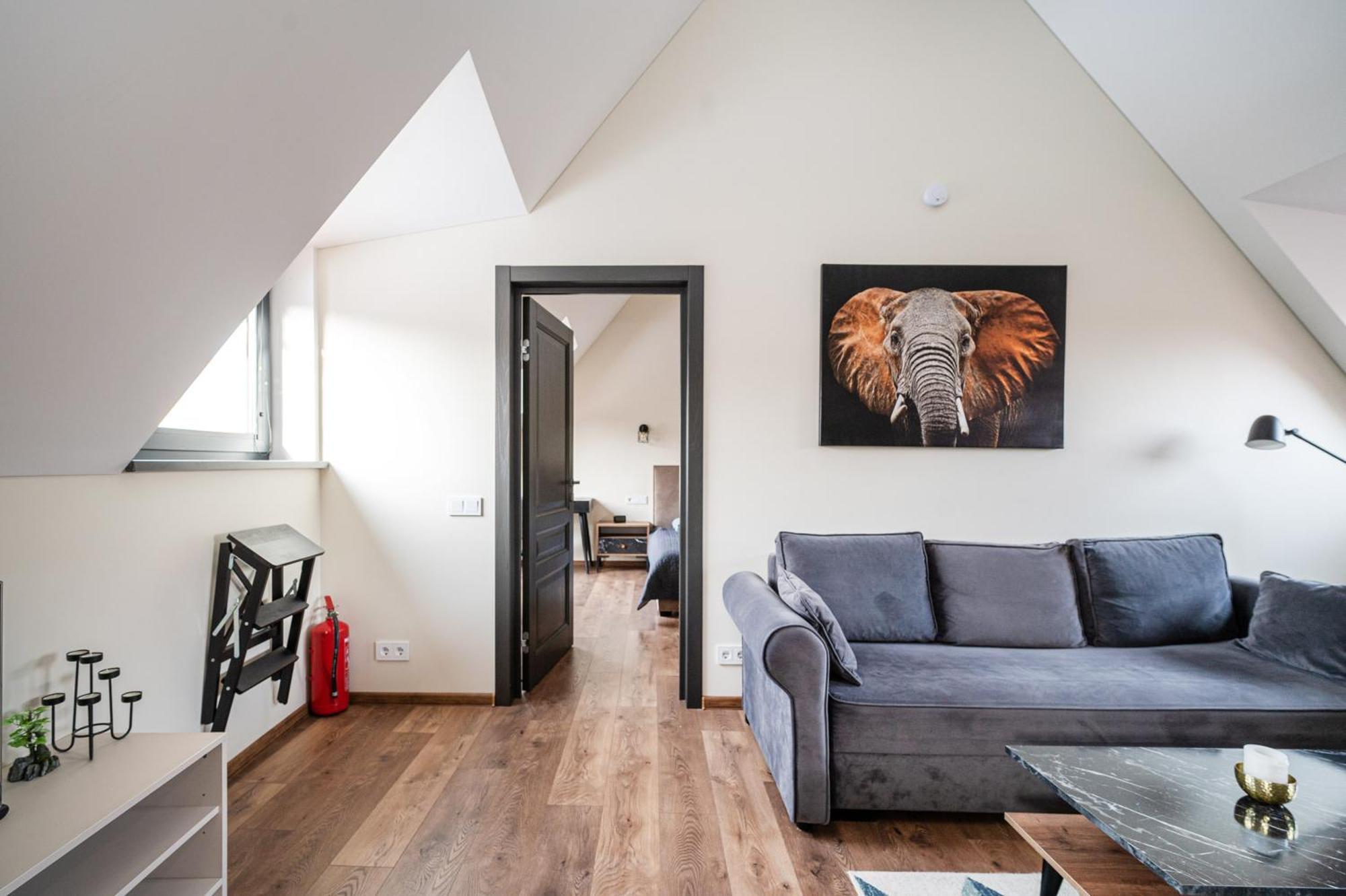 Cozy Central Attic Self Check In Vilna Exterior foto