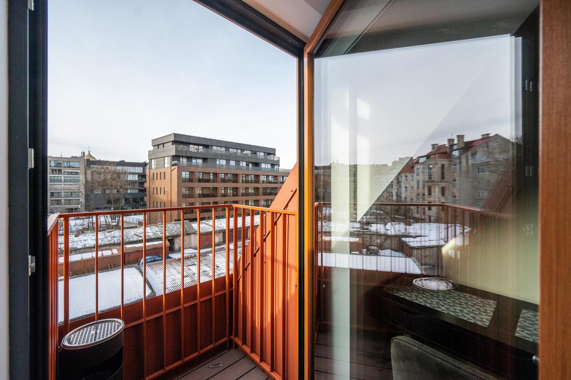 Cozy Central Attic Self Check In Vilna Exterior foto