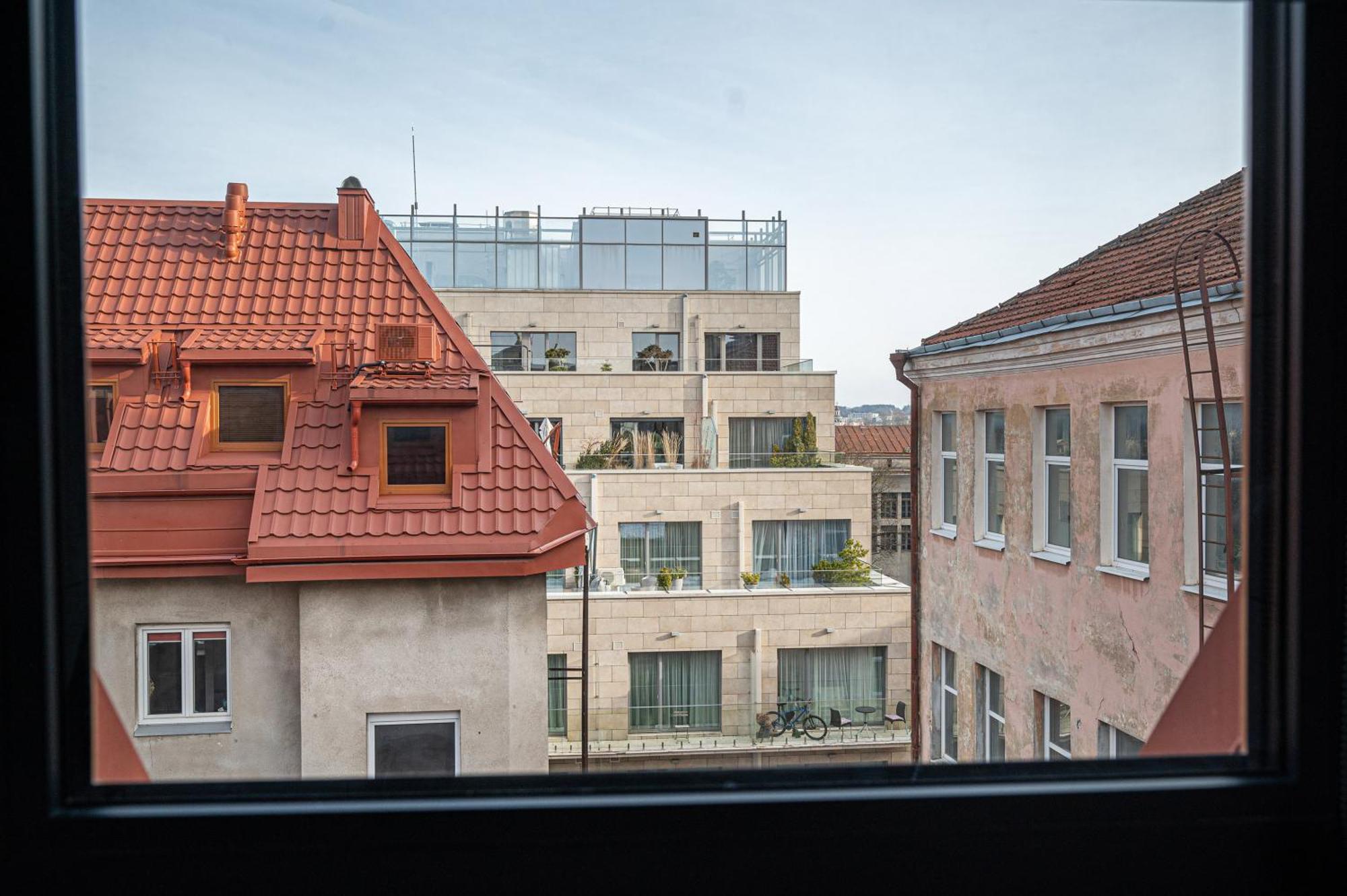 Cozy Central Attic Self Check In Vilna Exterior foto